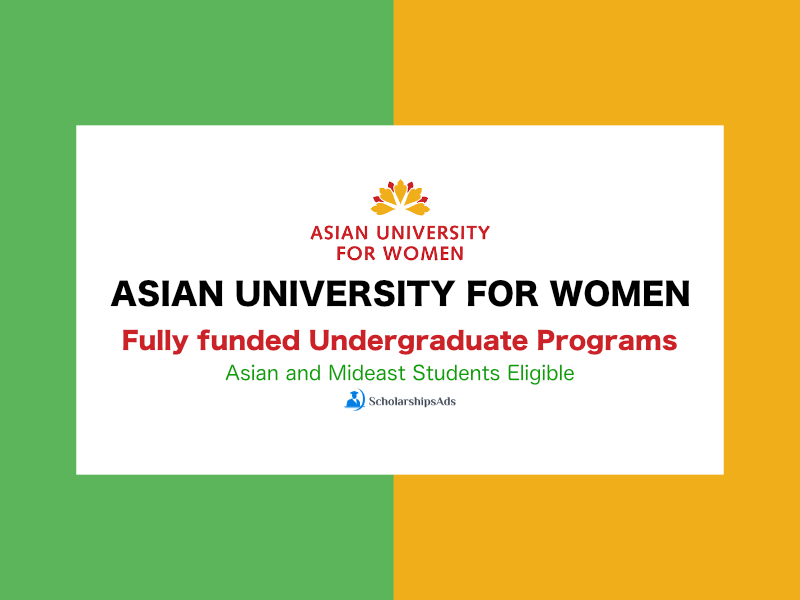  Asian University for Women Chittagong undergraduate Scholarships. 