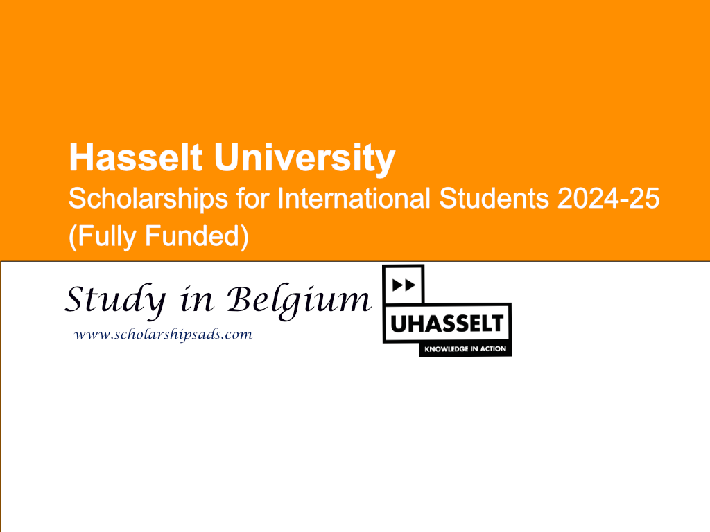 Hasselt University Scholarships.