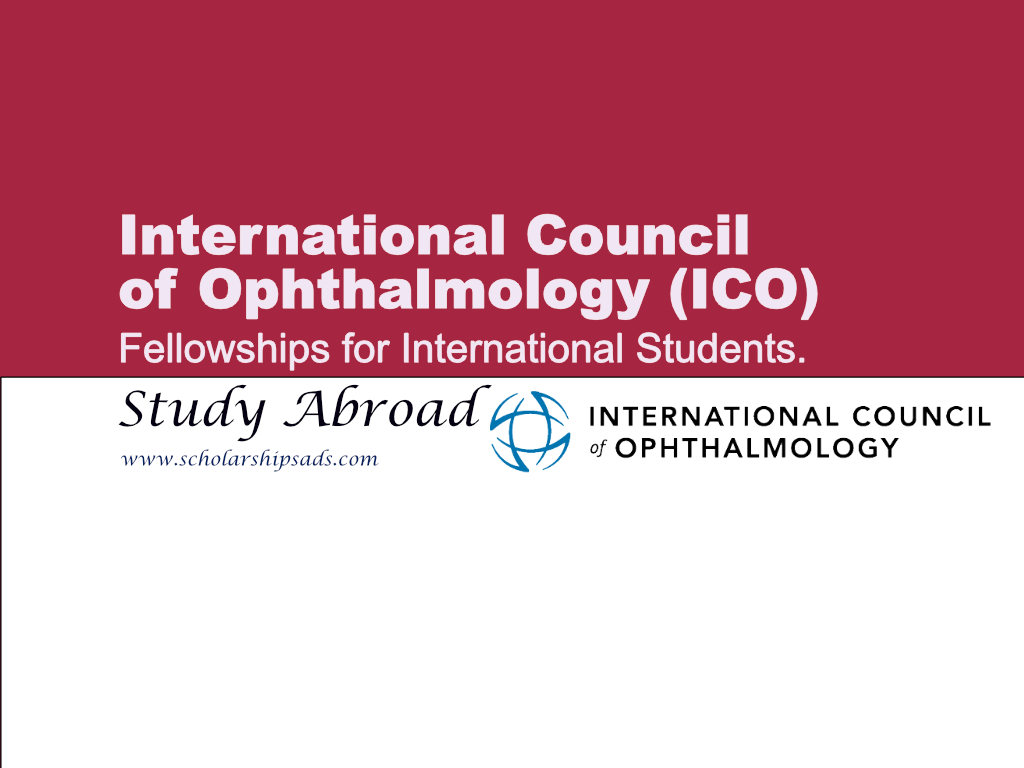 International Council of Ophthalmology (ICO) Fellowships.