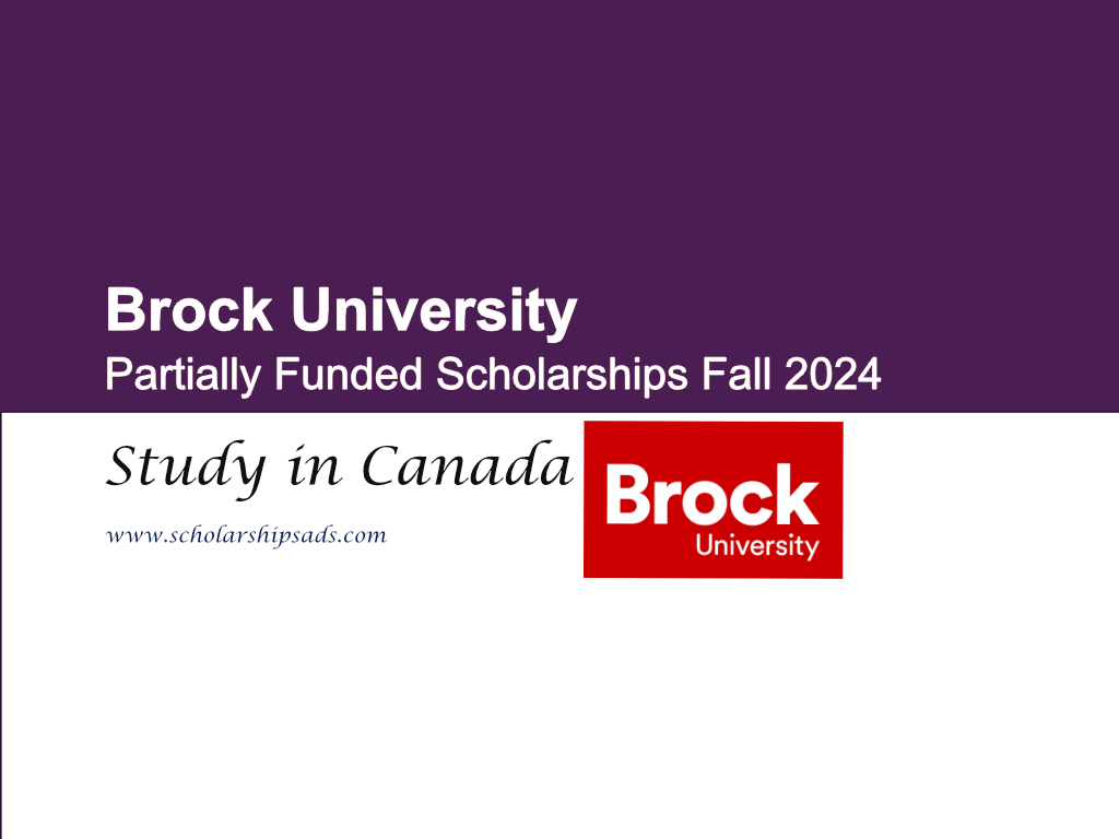 Brock University Scholarships.