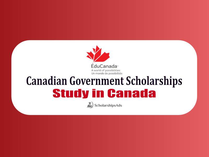  Study in Canada Scholarships. 