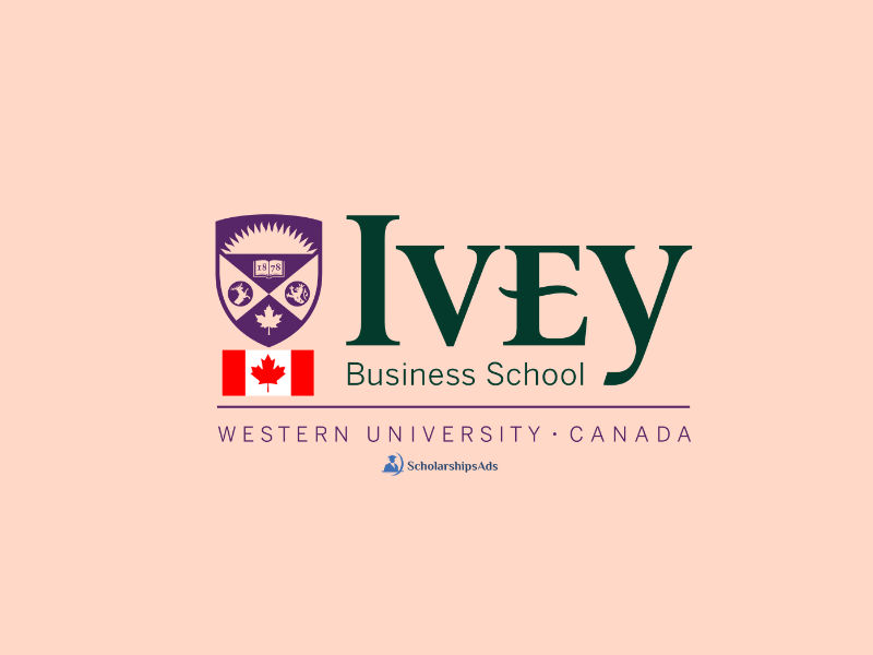  Ivey Global Leader Award Canada 2021- 2022 (Fully funded MBA) 