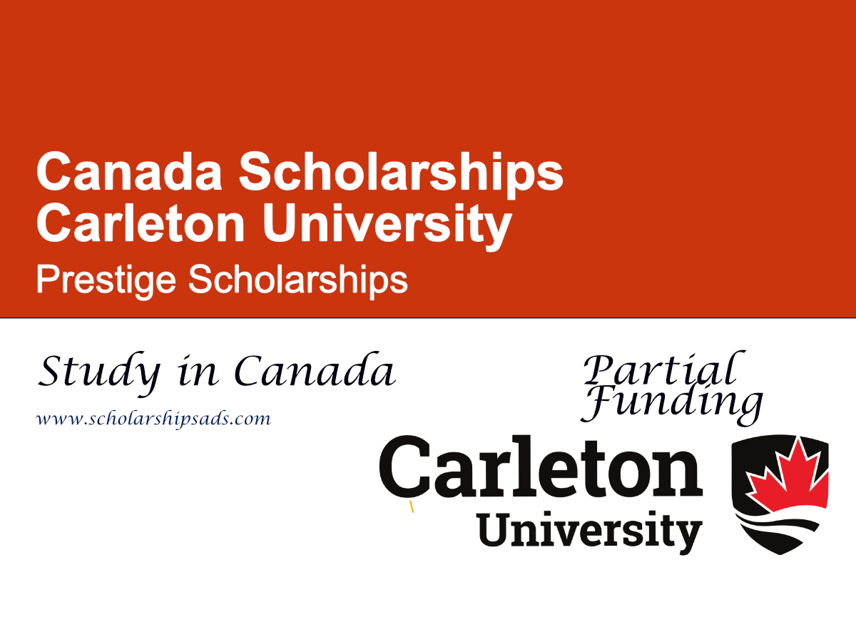 Carleton University Prestige Scholarships 2027–2028 in Canada