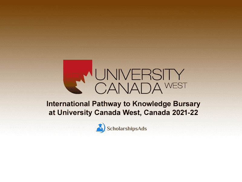 International Pathway to Knowledge Bursary at University Canada West, Canada 2021-22