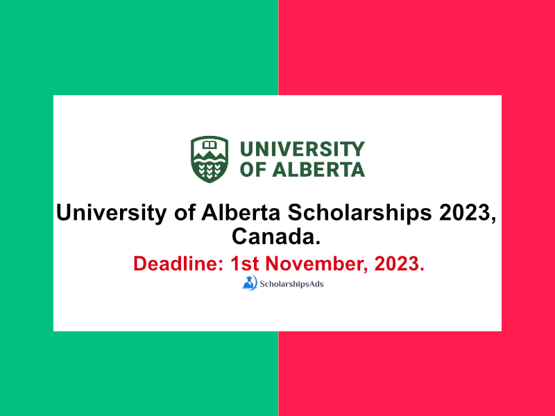 University of Alberta Scholarships.