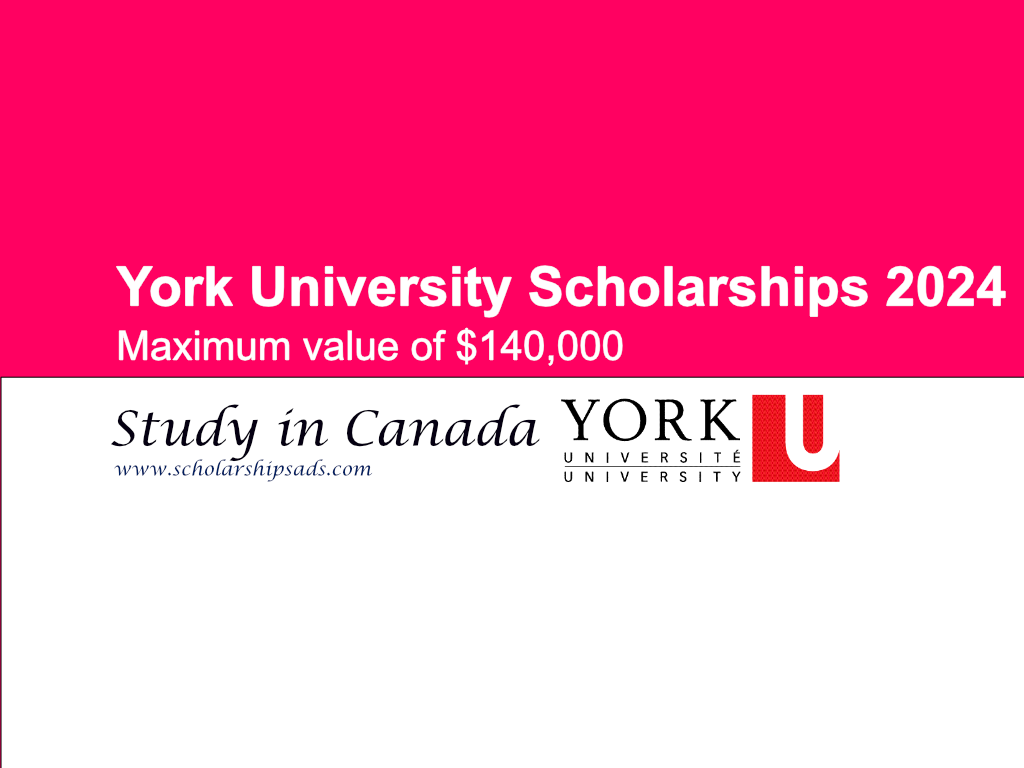  York University Scholarships. 