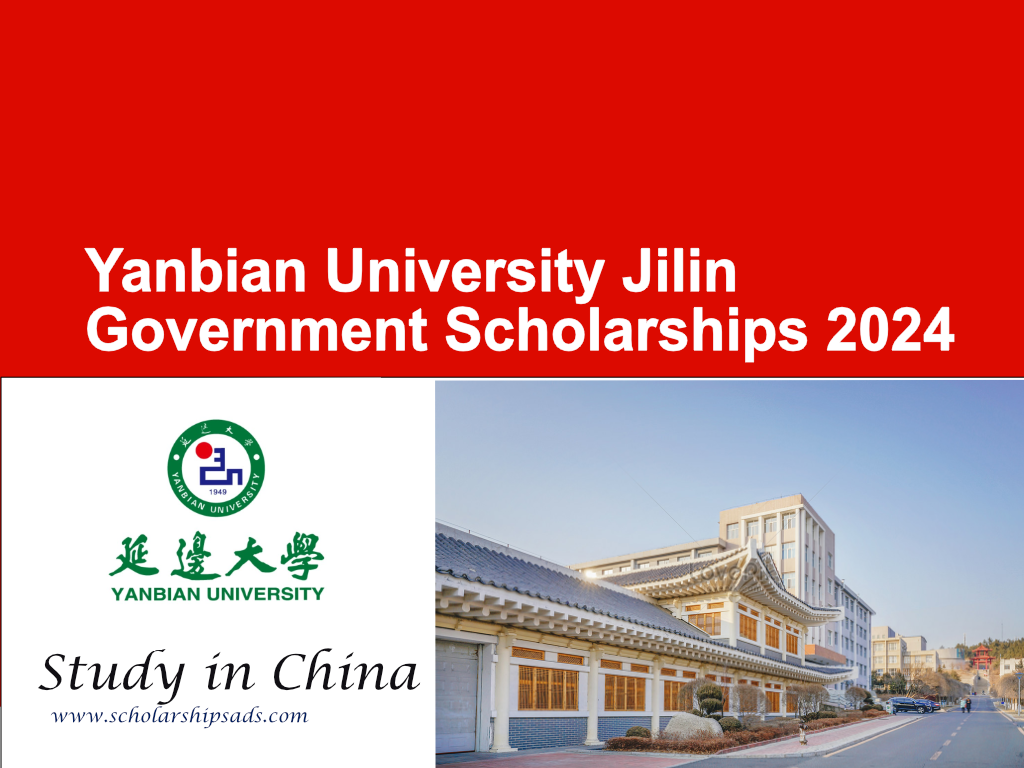 Yanbian University Jilin Government Scholarships.