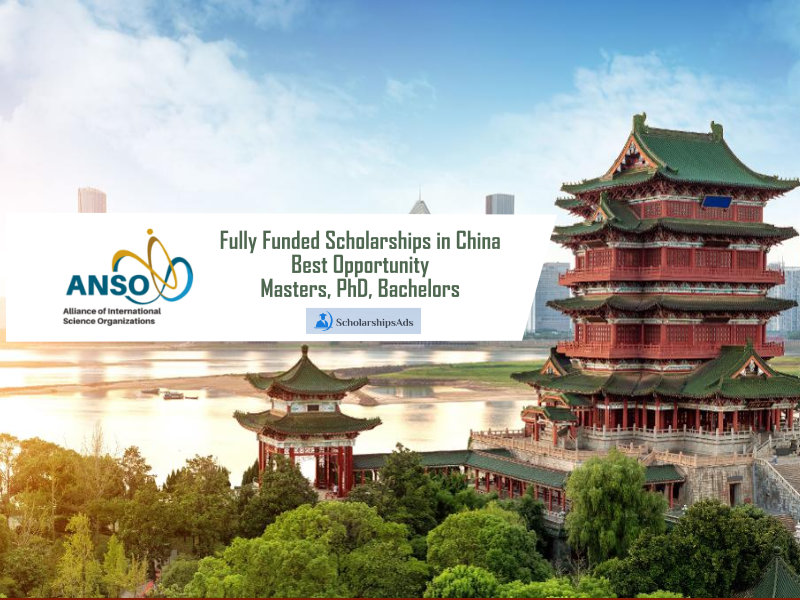 China - The ANSO Scholarship for Young Talents 2022 - Accepting applications.