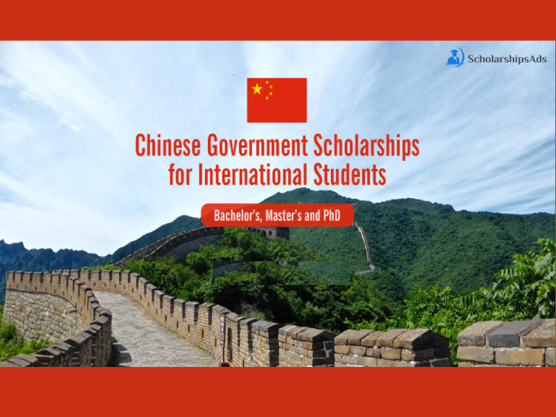  Chinese Government Scholarships. 