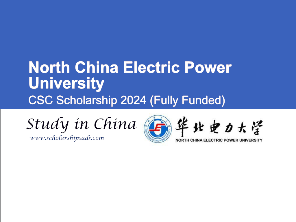 North China Electric Power University CSC Scholarship 2024 (Fully Funded)