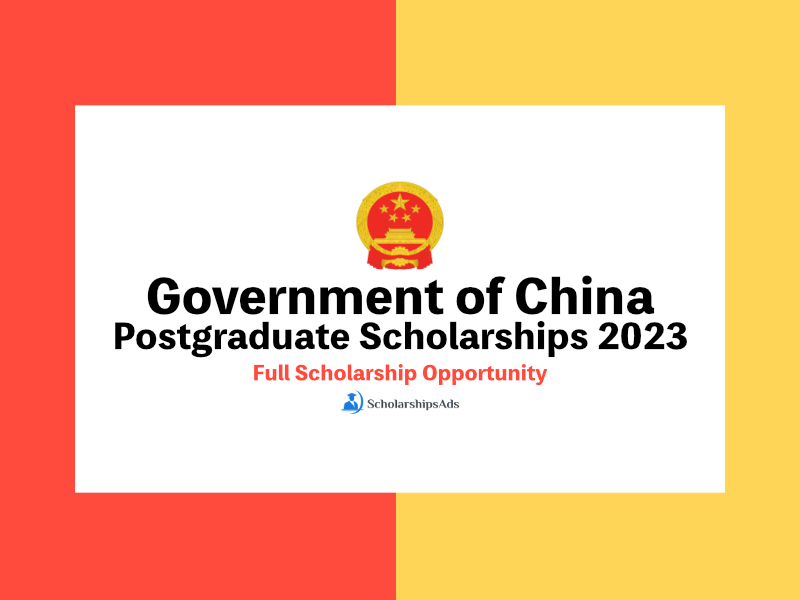  Chinese Government Full Scholarships. 