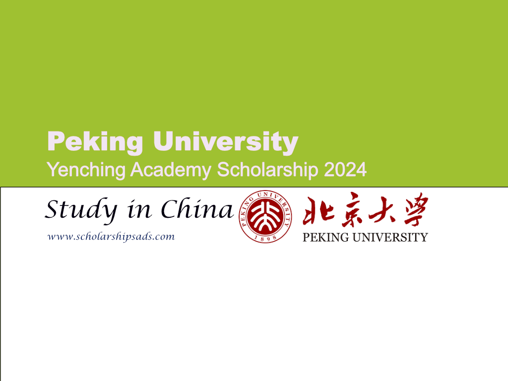  Fully Funded Peking University Yenching Academy Scholarships. 
