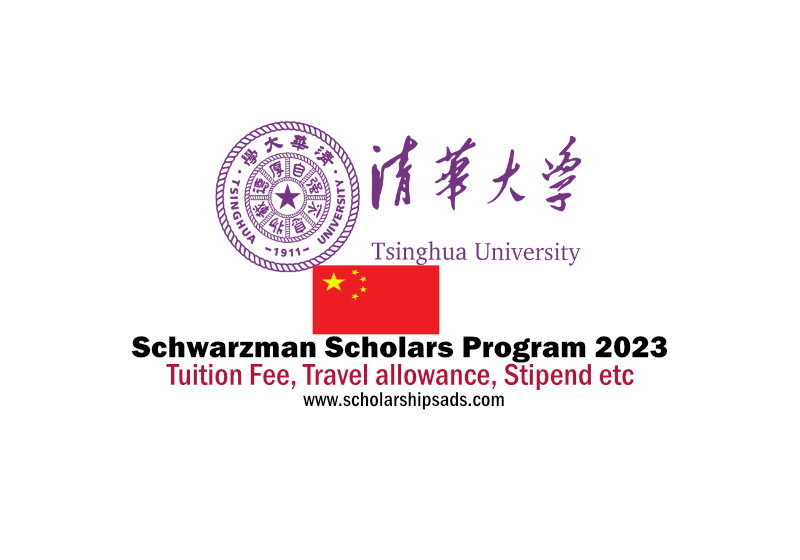 Tsinghua University Beijing China Schwarzman Scholars Program 2023/2024