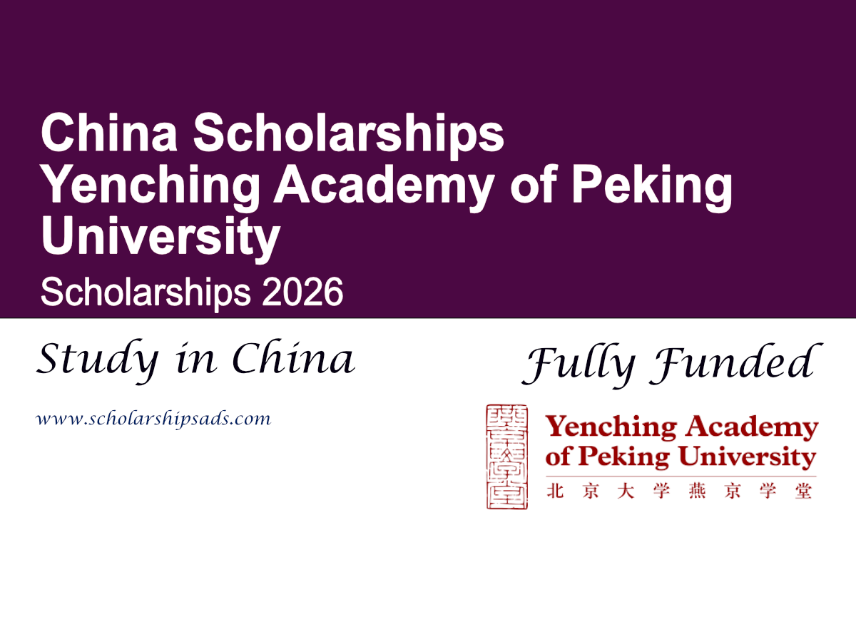 Yenching Academy of Peking University China Scholarships 2026 (Fully Funded)