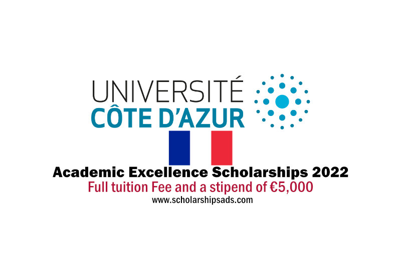  Université Côte d’Azur Academic Excellence Scholarships. 