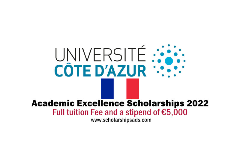 Université Côte d’Azur Academic Excellence Scholarships.