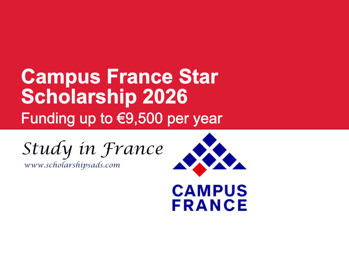 Campus France Star Scholarships.