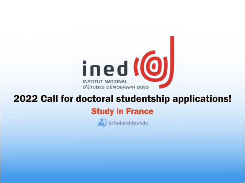  2022 Call for doctoral studentship applications 