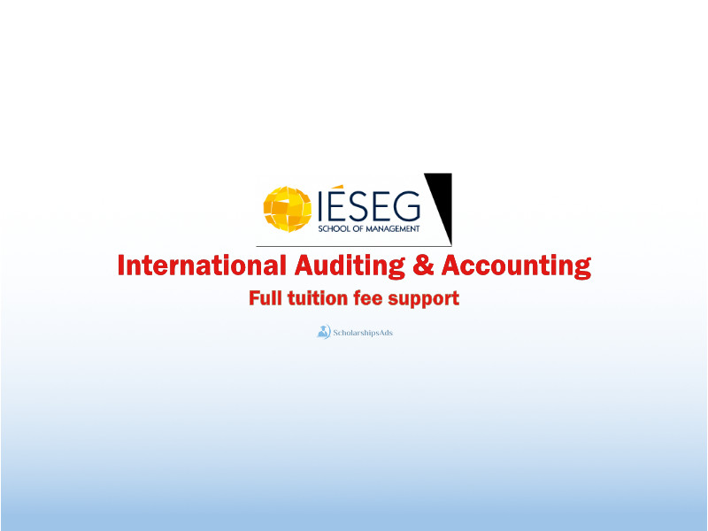  GMAT international awards in International Accounting, Audit &amp; Control, France 