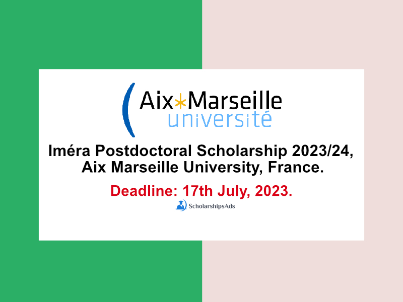 Imera Postdoctoral Scholarships.