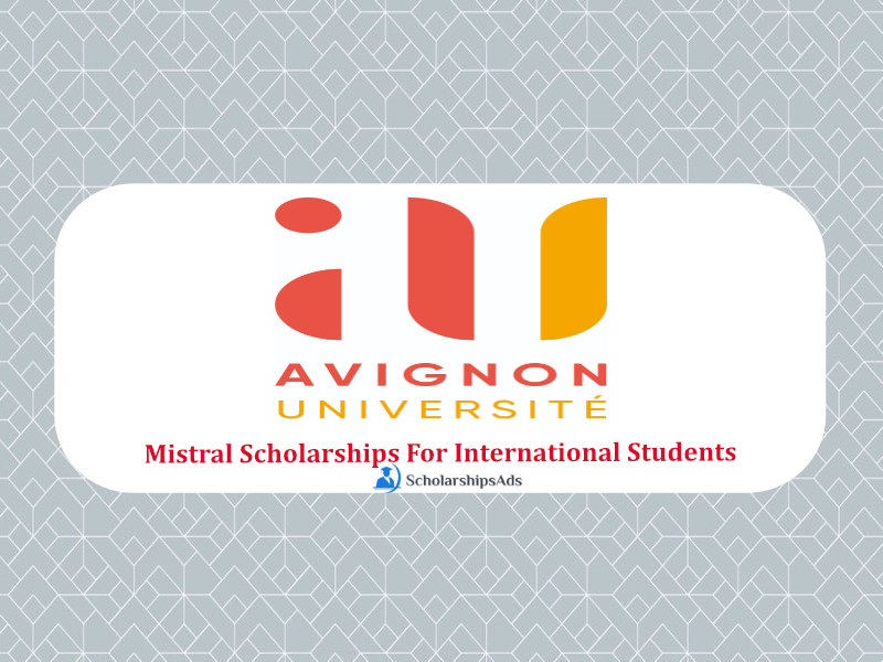  Mistral Scholarships. 