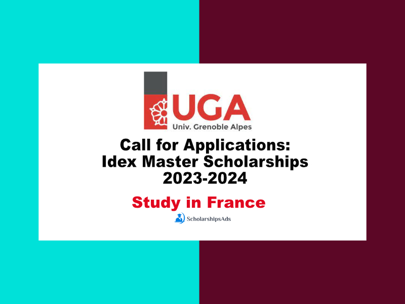 Call for Applications: Idex Master Scholarships 2023/4, France.