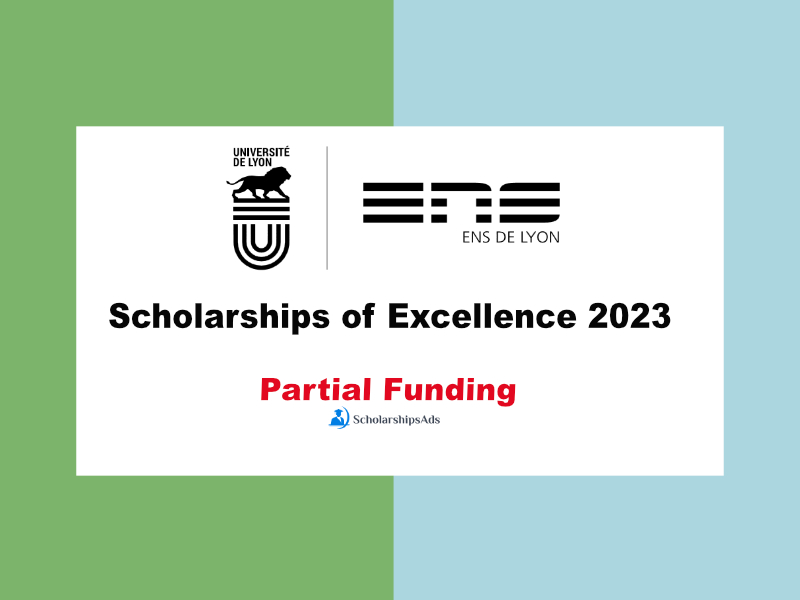 Scholarships of Excellence 2023 France