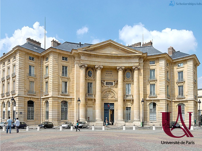  University of Paris SMARTS-UP, international Scholarships. 