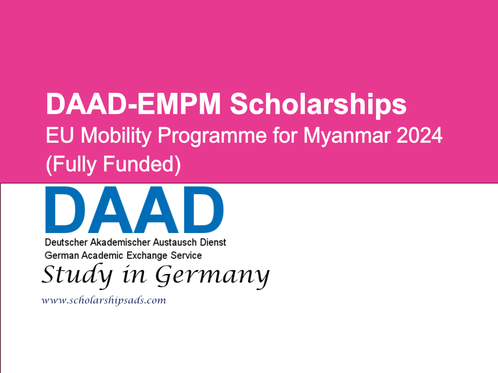 DAAD-EMPM Scholarships.