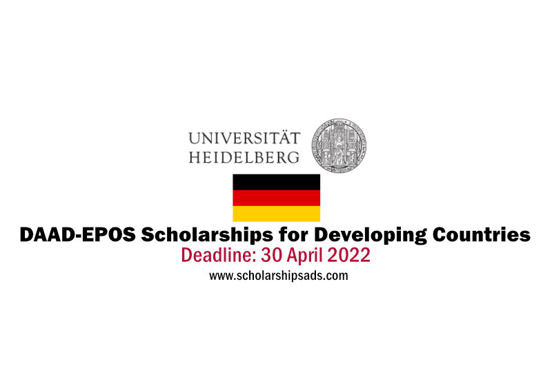 University of Heidelberg DAAD-EPOS Scholarships.