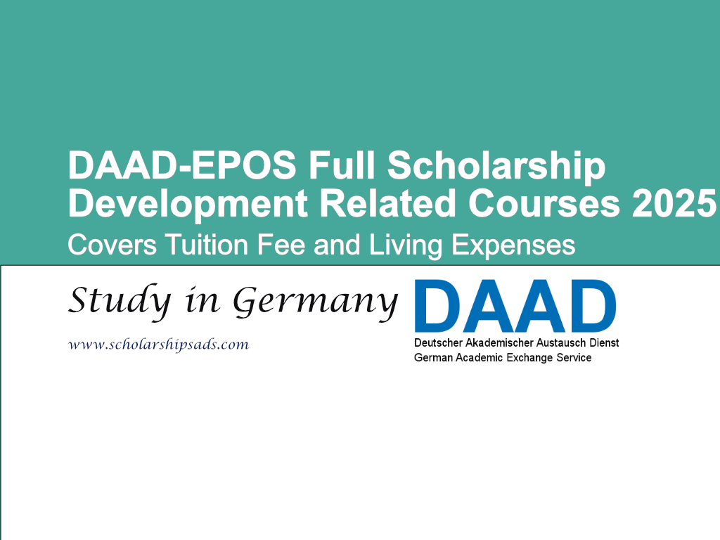 DAAD-EPOS Scholarships in Germany Development Related Courses 2025-2026