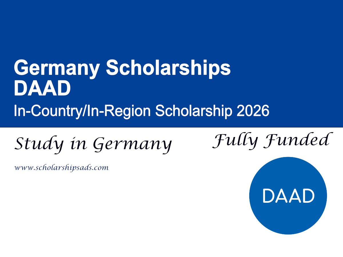 DAAD Germany In-Country/In-Region Scholarship 2026 (Fully Funded)