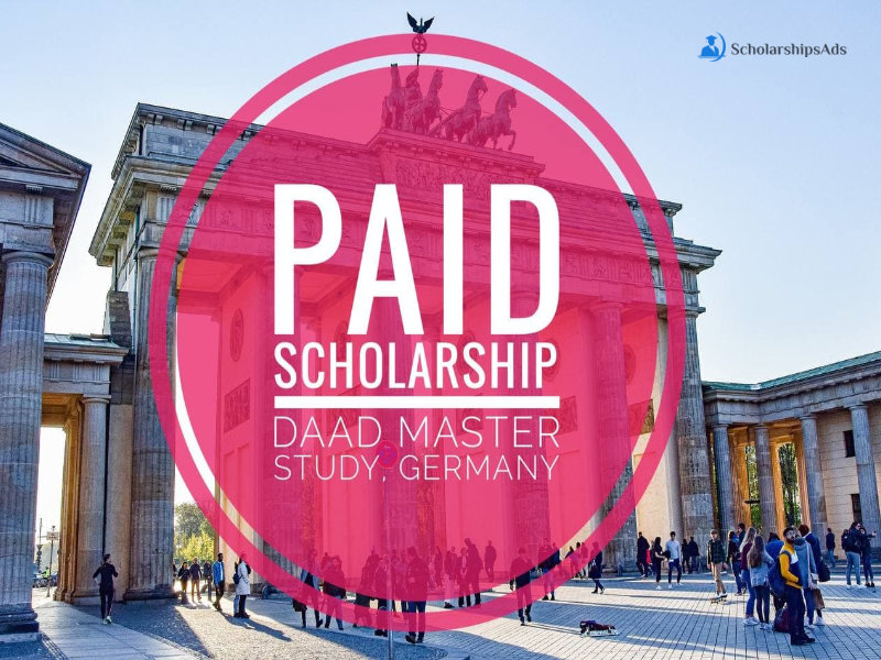 DAAD Masters Scholarships.