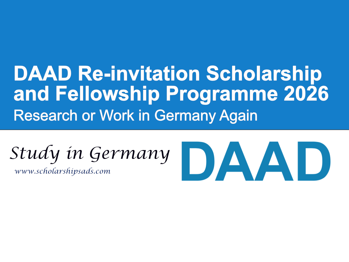 DAAD Re-invitation Scholarship and Fellowship Programme 2026 (Research or Work in Germany Again)