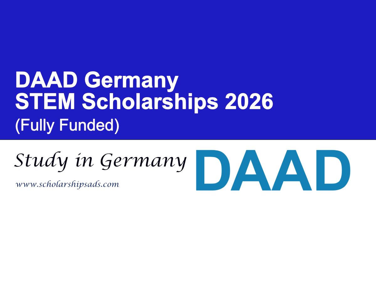 DAAD Germany STEM Scholarships 2026 (Fully Funded)