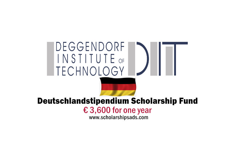  Deggendorf Institute of Technology Germany Deutschlandstipendium Scholarships. 