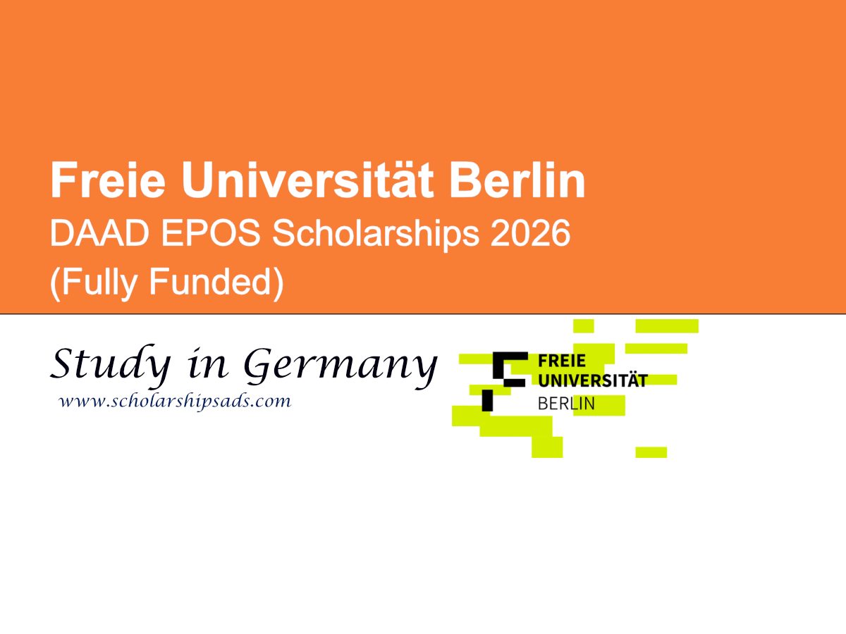 Freie Universität Berlin Germany DAAD EPOS Scholarships 2026 (Fully Funded)