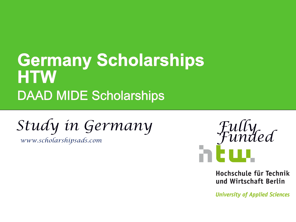 HTW DAAD MIDE Scholarships 2027–2028, Germany (Fully Funded)