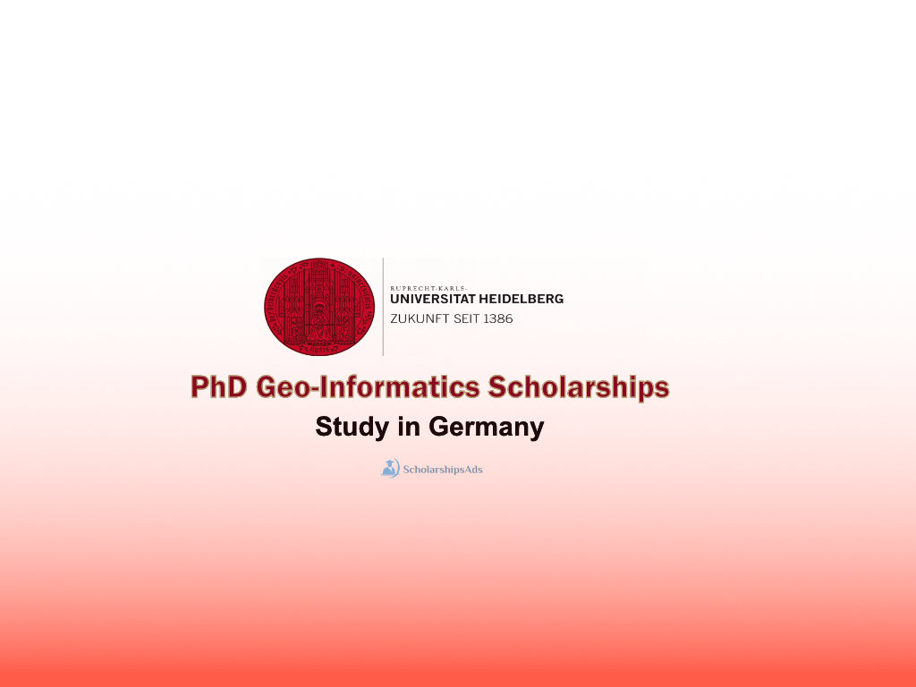 PhD Positions in Geoinformatics, Germany - Heidelberg University International 2021-22