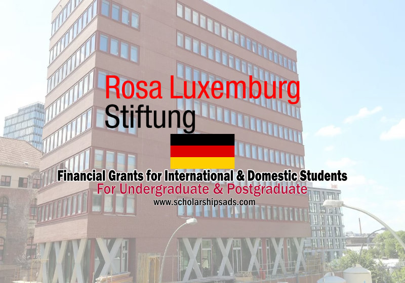  Rosa Luxemburg Foundation Financial Grants for Undergraduate and Postgraduate Students in Germany 2023 
