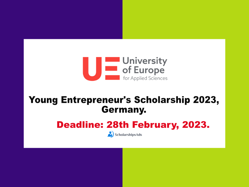 Young Entrepreneur's Scholarship 2023, Germany.