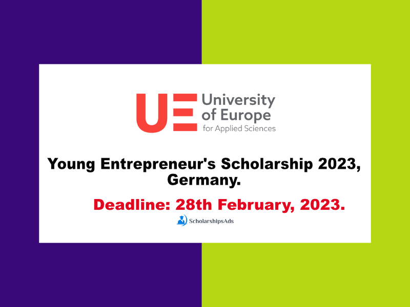 Young Entrepreneur&#039;s Scholarships.