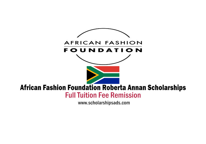  African Fashion Foundation Roberta Annan Scholarships. 