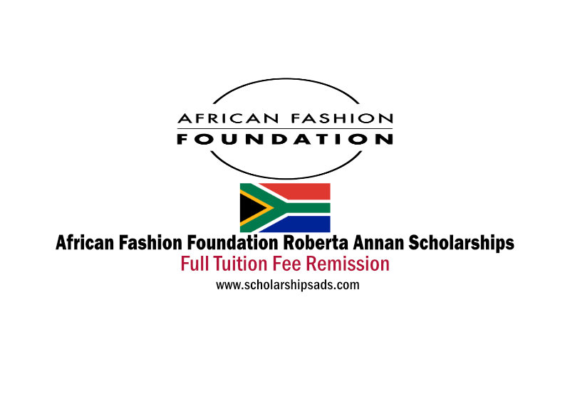 African Fashion Foundation Roberta Annan Scholarships.