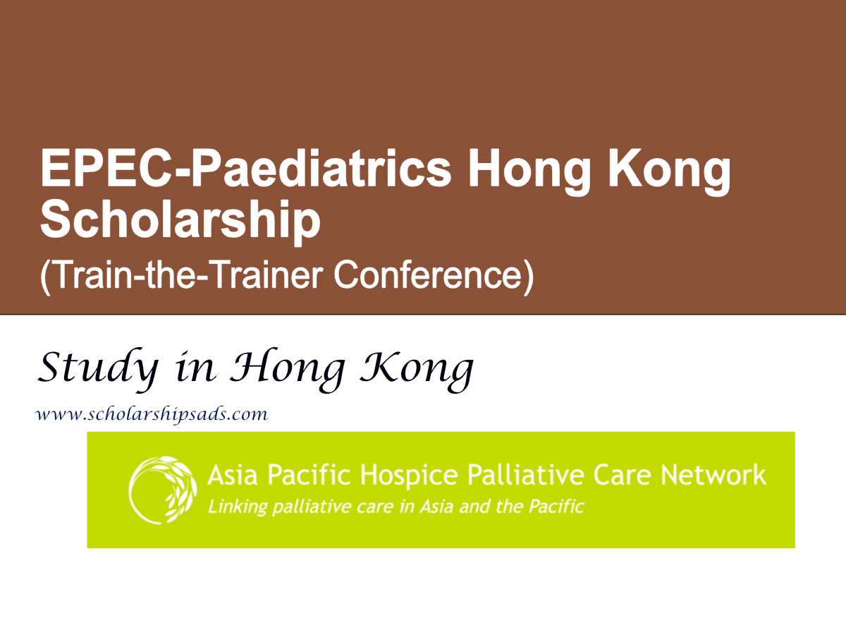 EPEC-Paediatrics 2026 Hong Kong Scholarship (Train-the-Trainer Conference)