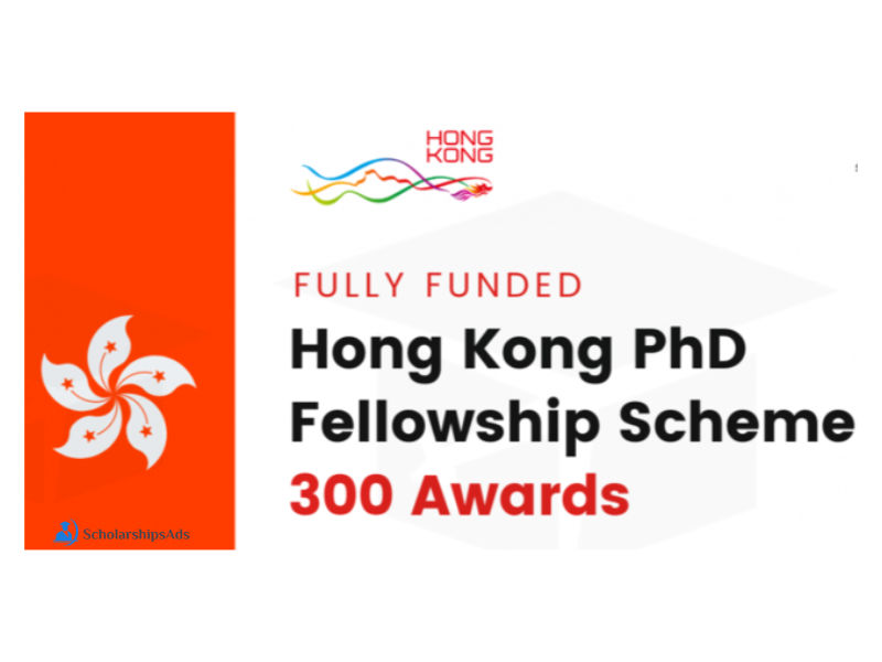  Hong Kong PhD Fellowship 2022-23 