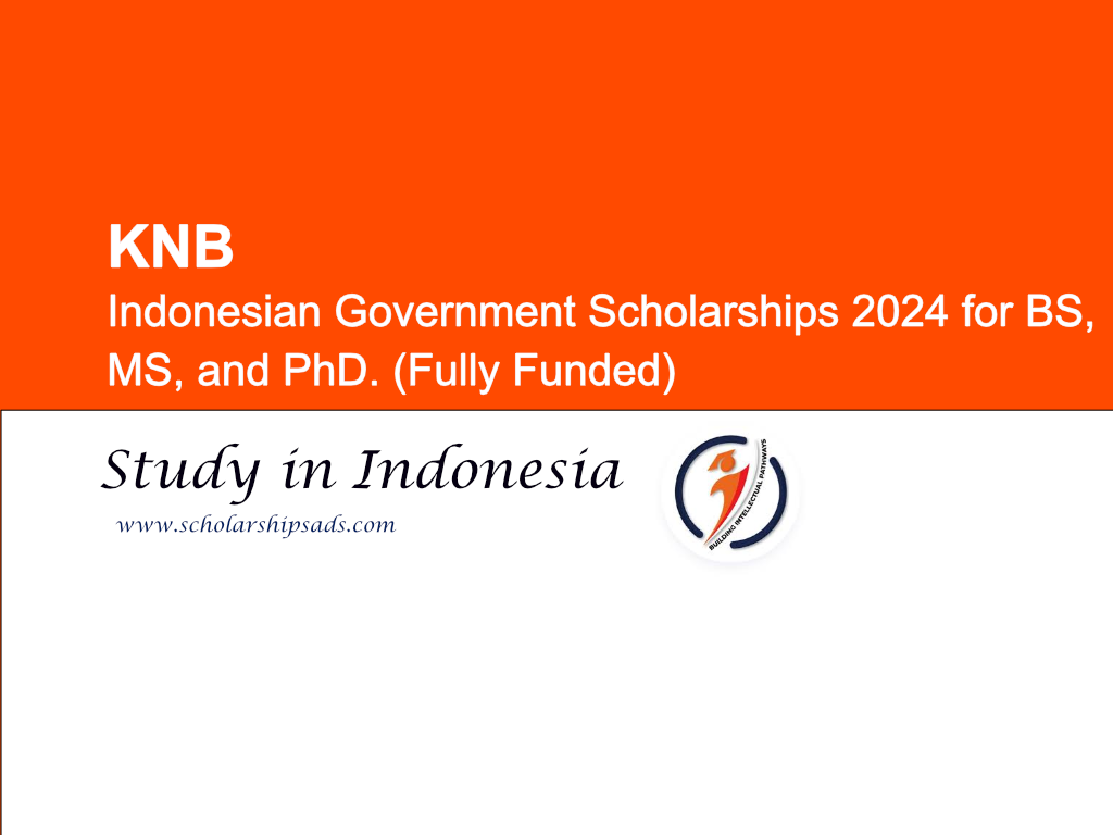 KNB Indonesian Government Scholarships.