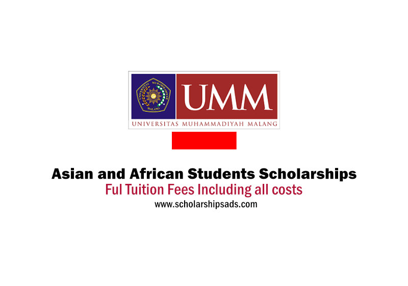 University of Muhammadiyah Malang East Java Indonesia Asian and African Students Scholarships.