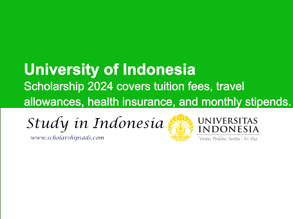  University of Indonesia Scholarships. 