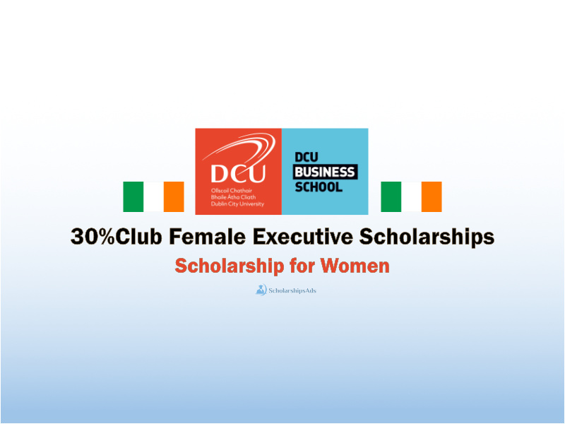  30%Club Female Executive Scholarships. 